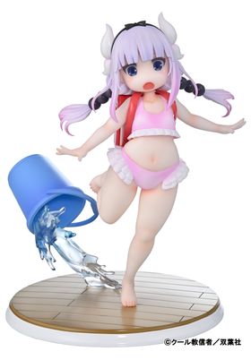 KANNA KAMUI SWIMSUIT IN THE HOUSE VER. STATUE 20 CM MISS KOBAYASHI'S DRAGON MAID 1/6 SCALE