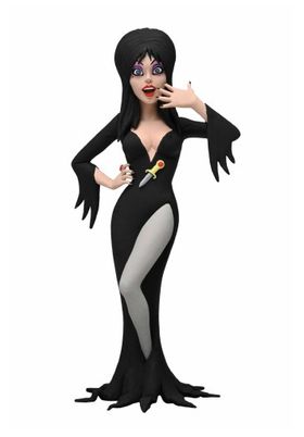 ELVIRA SCALE ACTION FIGURA 15 CM MISTRESS OF THE DARK TOONY TERRORS