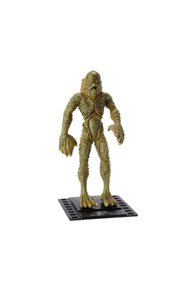 MONSTRUO DE LA LAGUNA NEGRA FIGURA FLEXIBLE 18 CM BENDYFIG UNIVERSAL