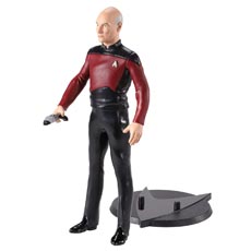 JEAN LUC PICARD FIGURA FLEXIBLE 18 CM BENDYFIG STAR TREK