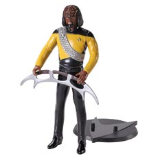 WORF FIGURA FLEXIBLE 18 CM BENDYFIG STAR TREK