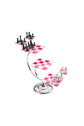 SET AJEDREZ TRIDIMENSIONAL STAR TREK