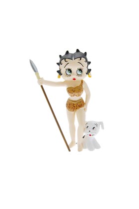 BETTY BOOP EN LA JUNGLA FIGURA PVC 9 CM, BETTY BOOP