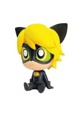 CAT NOIR HUCHA 18 CM MIRACOLOUS LADY BUG CHIBI PLASTOY