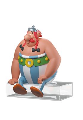 OBELIX SITTING FIGURA 13,5 CM ASTERIX