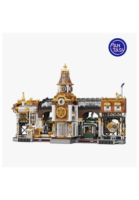 STEAMPUNK RAILWAY STATION SET CONSTRUCCION 37 CM JOYSIDE SERIES