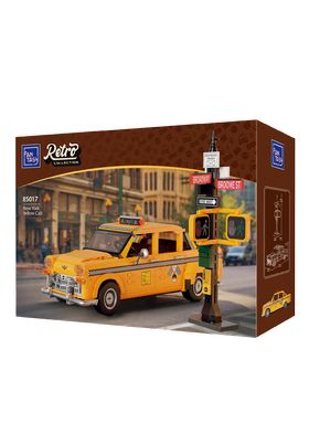 NEW YORK YELLOW CAB SET CONSTRUCCION 12,5 CM JOYSIDE SERIES