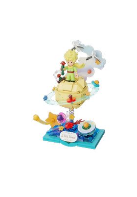 STARRY RIDE PLANET SET CONSTRUCCION 17 CM EL PRINCIPITO