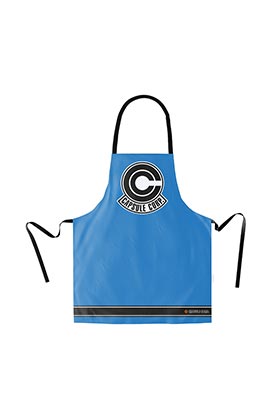 CAPSULE CORP SIMBOLO DELANTAL DRAGON BALL PACKAGING CARTON