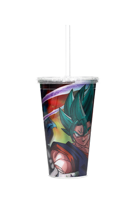 VASO LENTICULAR 3D FUTURE TRUNKS DRAGON BALL SUPER
