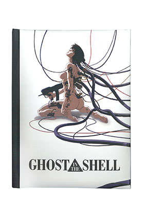 LIBRETA CON LUZ POSTER GHOST IN THE SHELL