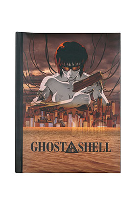 LIBRETA CON LUZ CITY GHOST IN THE SHELL
