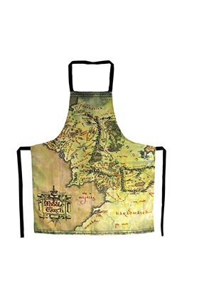 DELANTAL MAPA EL SEÑOR DE LOS ANILLOS PACKAGING CARTON