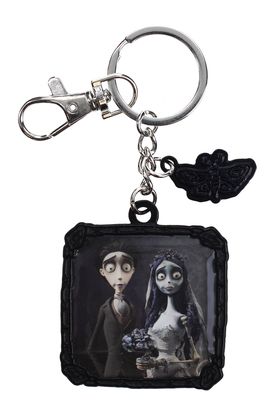 LLAVERO METALICO BODA LA NOVIA CADAVER