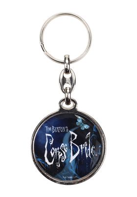 LOGO LLAVERO REDONDO METAL LA NOVIA CADAVER