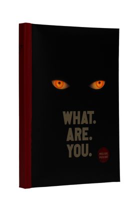 WHAT ARE YOU LIBRETA CON LUZ WELCOME TO DERRY + REGALO LLAVERO METALICO IT