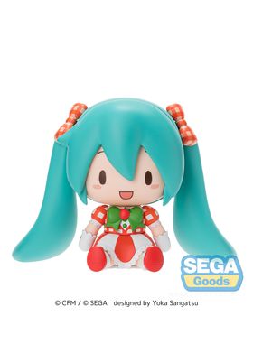HATSUNE MIKU LOVELY STRAWBERRY CHIBI FIGURA 8 CM FUWA PETIT
