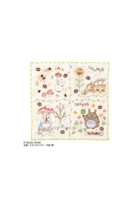 TOTORO ESTACIONES MINI TOALLA 25X25 CM MI VECINO TOTORO