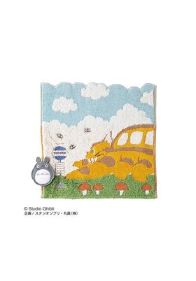 CATBUS EN CAMINO MINI TOALLA 25X25 CM MI VECINO TOTORO