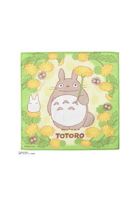 TOTORO GRIS PAÑUELO 43X43 CM MI VECINO TOTORO