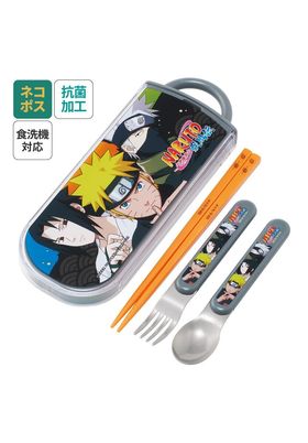 TEAM 7 SET PALILLOS CUCHARA TENEDOR NARUTO SHIPPUDEN
