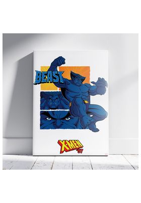 BEAST PANEL DE MADERA 35X50 CM X-MEN 97 MARVEL