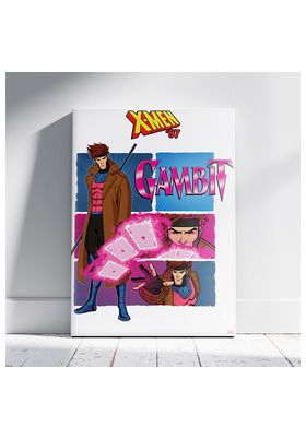 GAMBIT PANEL DE MADERA 35X50 CM X-MEN 97 MARVEL