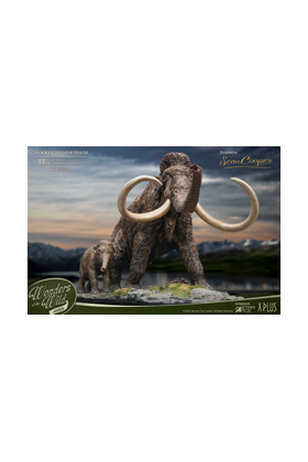 WOOLLY MAMMOTH DELUXE VER ESTATUA 28 CM WONDERS OF THE WILD SERIES