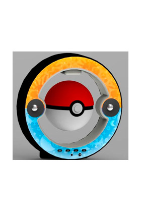 POKEBALL LEVITANDO ALTAVOZ BLUETOOTH POKEMON