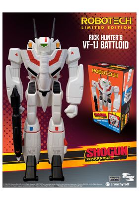RICK HUNTER'S VF-1J FIG. 60 CM ROBOTECH SHOGUN WARRIORS LIMITED EDITION