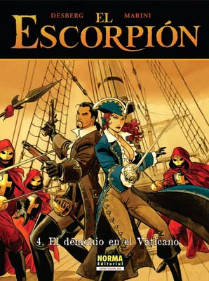 EL ESCORPION CARTONE #04 EL DEMONIO DEL VATICANO