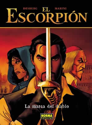 EL ESCORPION CARTONE #01 LA MARCA DEL DIABLO