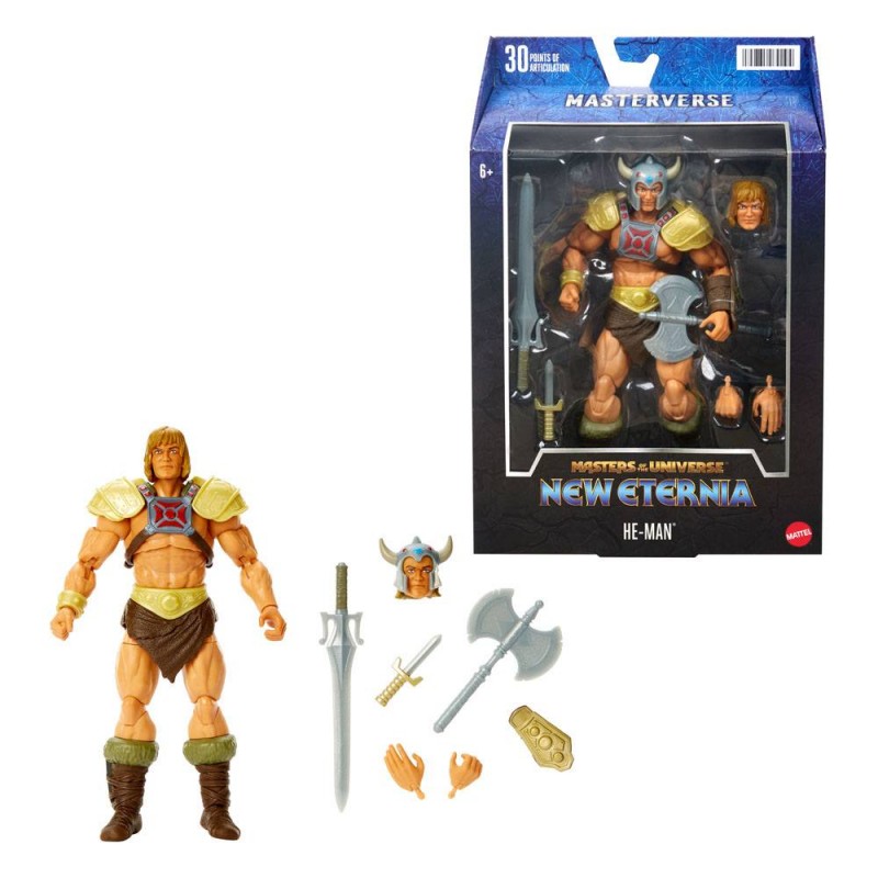 MASTERS OF THE UNIVERSE REVELATION NEW ETERNIA VIKING HE-MAN