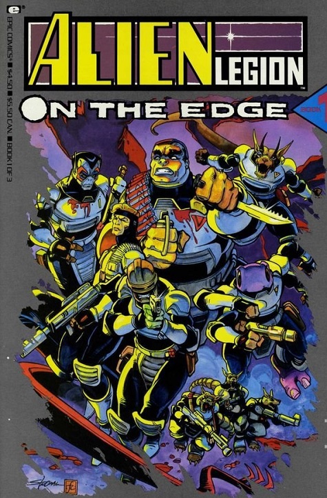 ALIEN LEGION ON THE EDGE SERIE COMPLETA (INGLES)