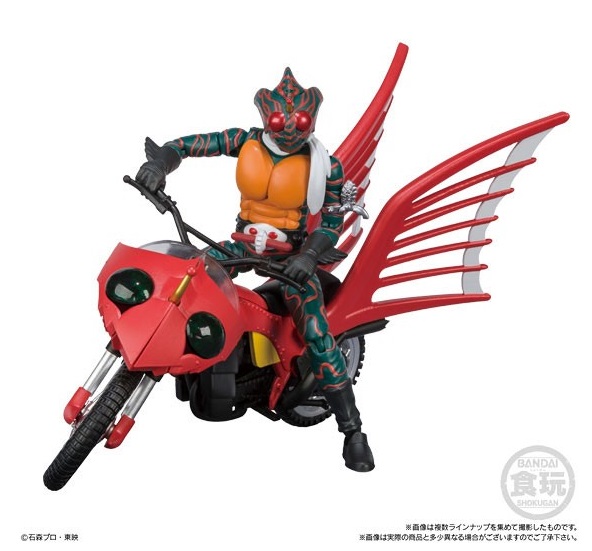 KAMEN RIDER SHODO 04+05+06 KAMEN RIDER AMAZON + JUNGLER