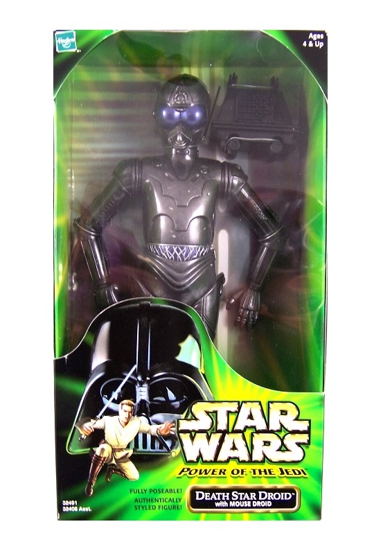 STAR WARS ACTION COLLECTION DEATH STAR DROID WITH MOUSE DROID