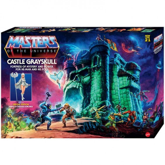 MASTERS OF THE UNIVERSE ORIGINS CASTLE OF GRAYSKULL