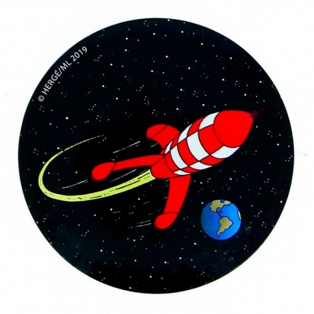 TINTIN IMAN COHETE