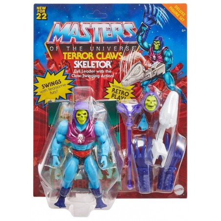 MASTERS OF THE UNIVERSE ORIGINS TERROR CLAWS SKELETOR