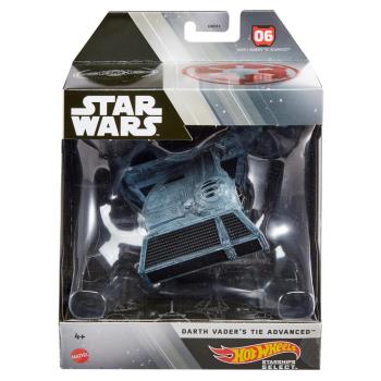 STAR WARS SELECT HOT WHEELS DARTH VADER'S TIE ADVANCED