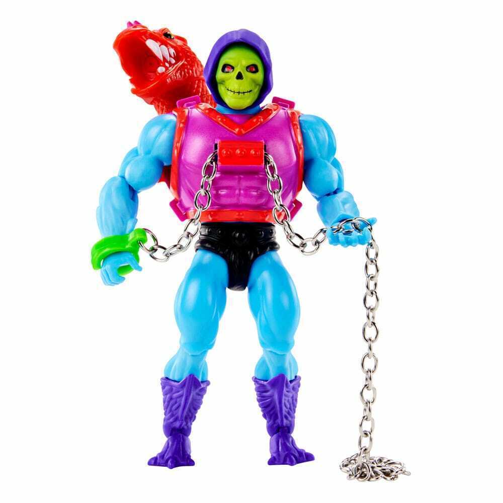 MASTERS OF THE UNIVERSE ORIGINS DELUXE DRAGON BLASTER SKELETOR