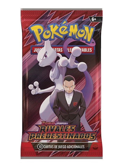 POKEMON TCG SOBRE ESCARLATA Y PURPURA RIVALES PREDESTINADOS