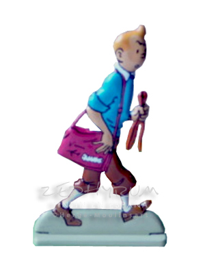 TINTIN SILUETA METALICA "VUELO 714"
