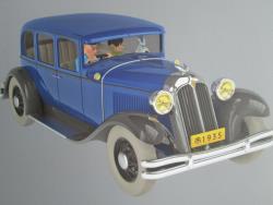 TINTIN COCHE LA VOITURE DE NANKING