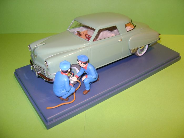 TINTIN COCHE LA STUDEBAKER DU GARAGE SIMOUN