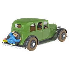 TINTIN COCHE LA VOITURE DE MITSUHIRATO