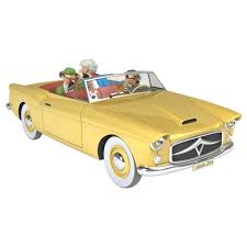 TINTIN COCHE LE CABRIOLET BORDURE