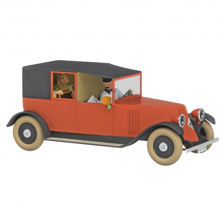 TINTIN COCHE LE TAXI ROUGE