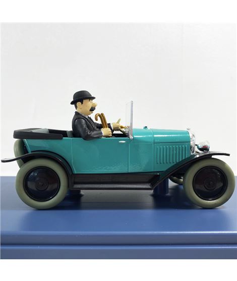 TINTIN COCHE LA 5 CV TRÈFLE DES DUPONDT