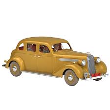 TINTIN COCHE LA CONDUITE INTÉRIEURE